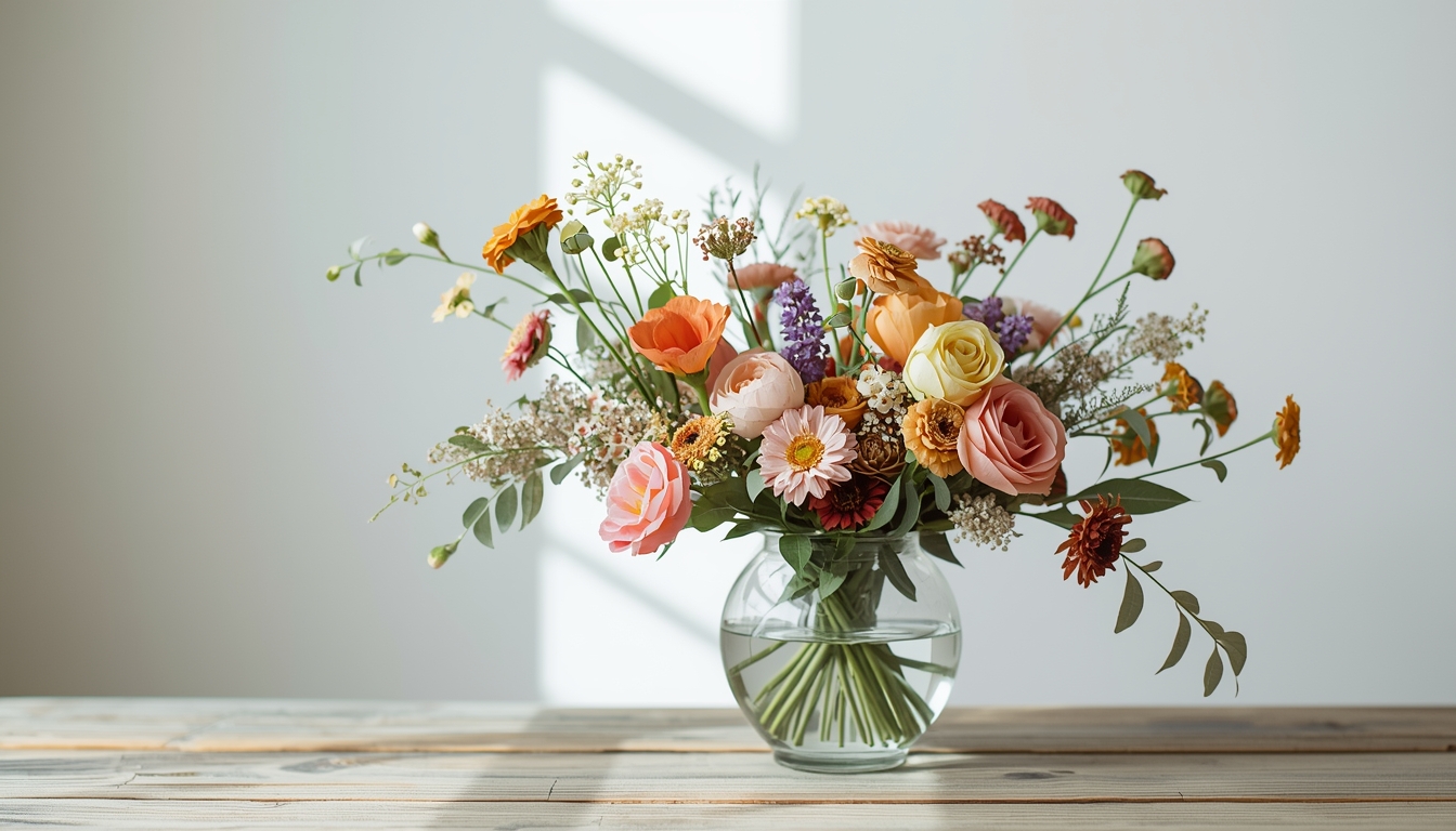 Smukke håndlavede blomsterarrangementer fra Ghogxirevorg